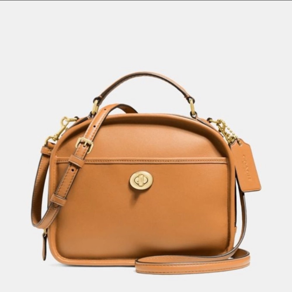 NWT COACH Retro Lunch Pail Crossbody w/ Top Handle